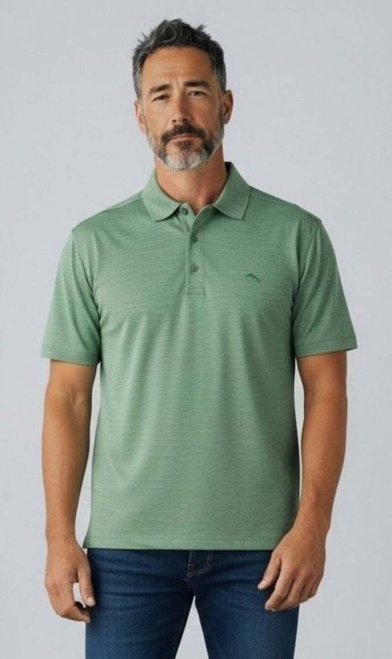 Tommy Bahama Islandzone Polo Shirt Size XL Green